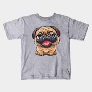 Pug Puppy Kids T-Shirt